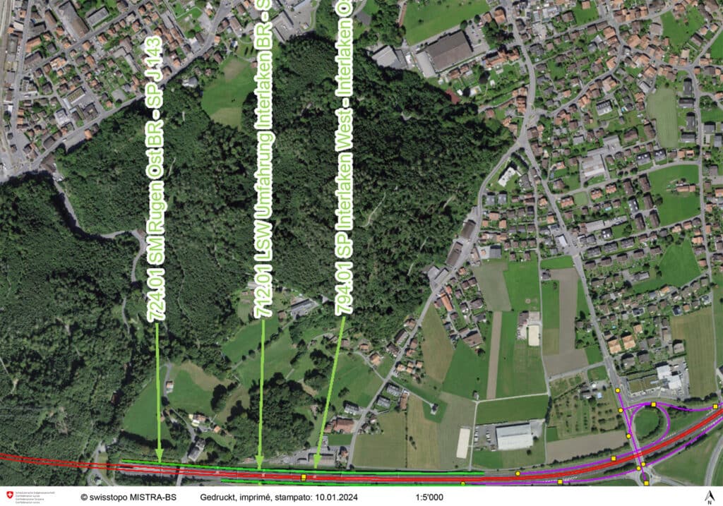 Photovoltaik Nationalstrasse